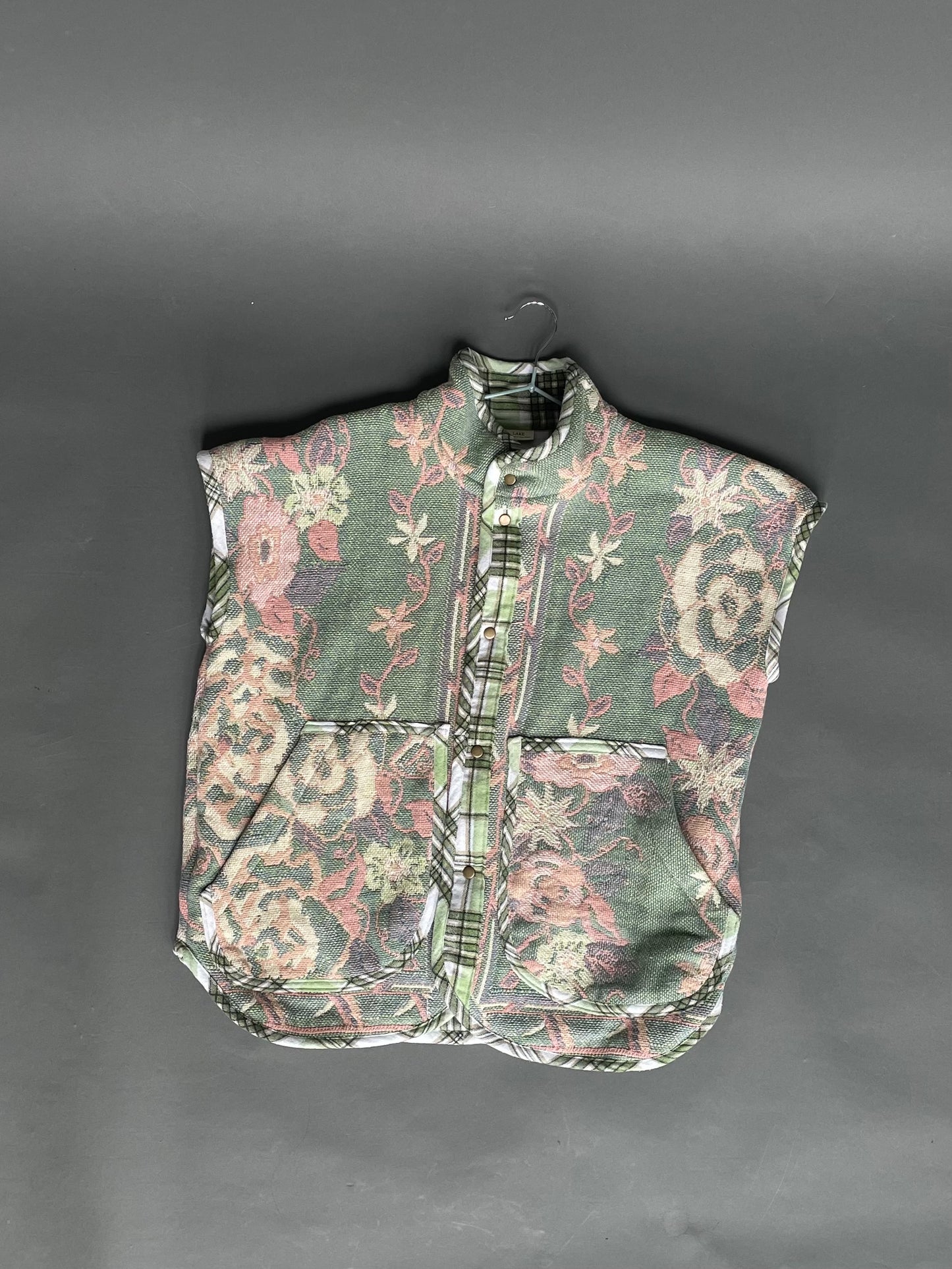 Blanket vest - water lilies