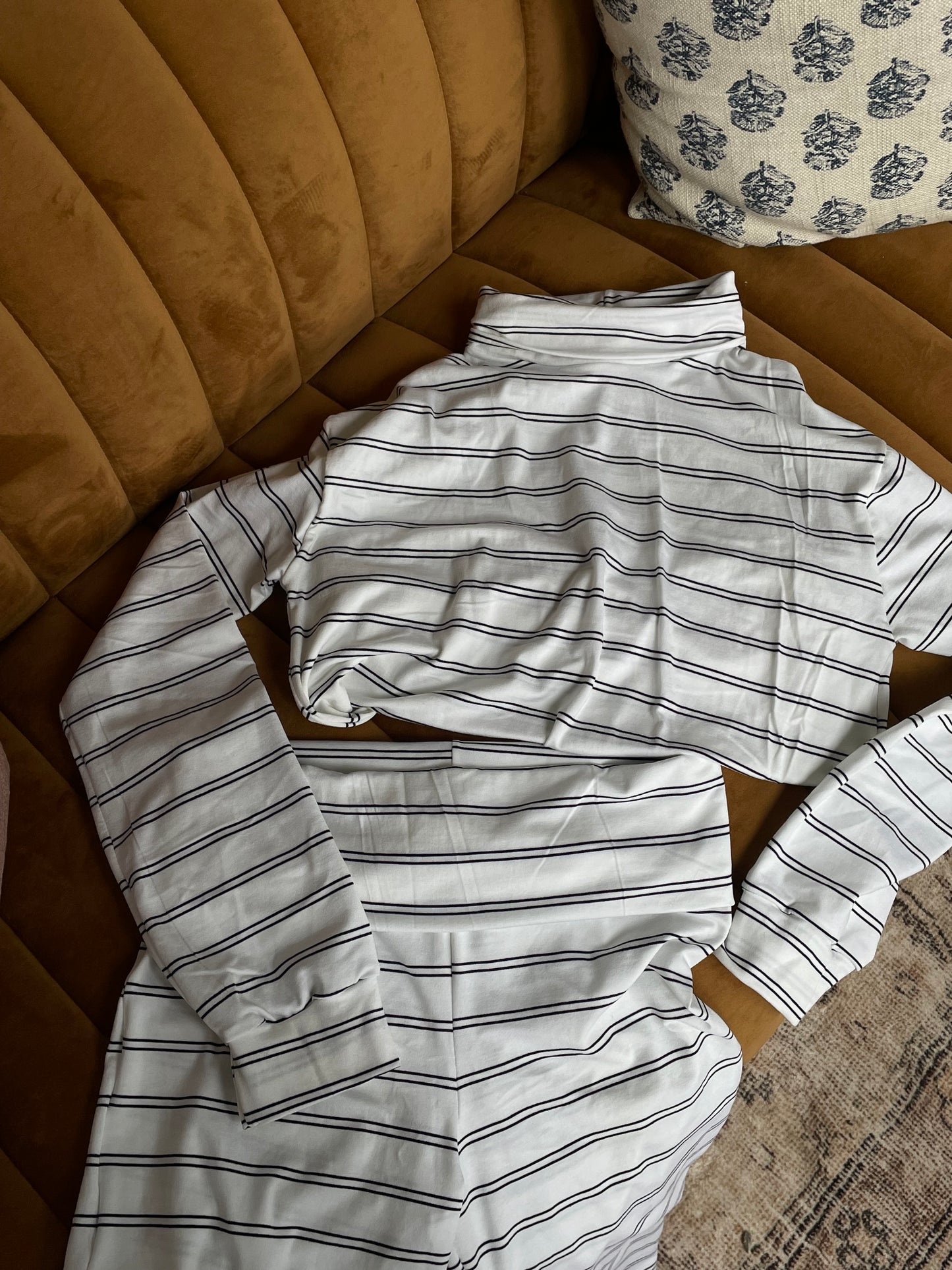 Striped lounge set