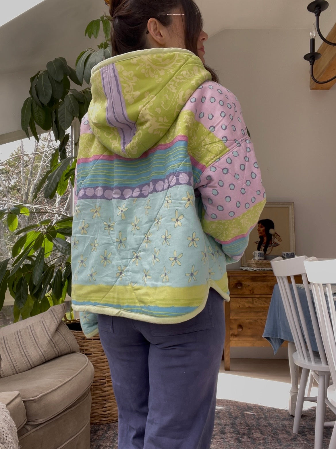Blanket jacket - Moonmist