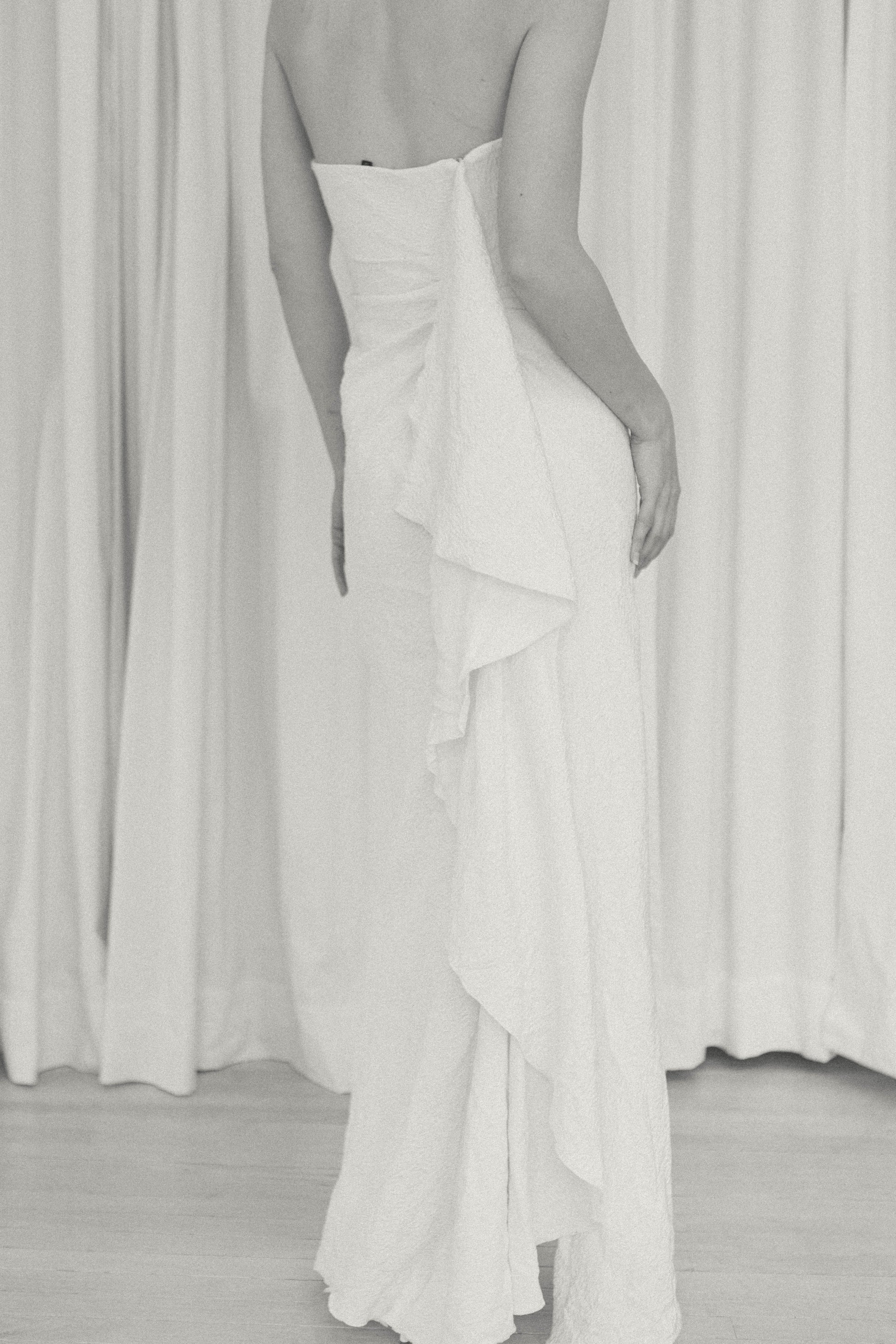 BCBG strapless jacquard maxi dress BCBG strapless jacquard maxi dress